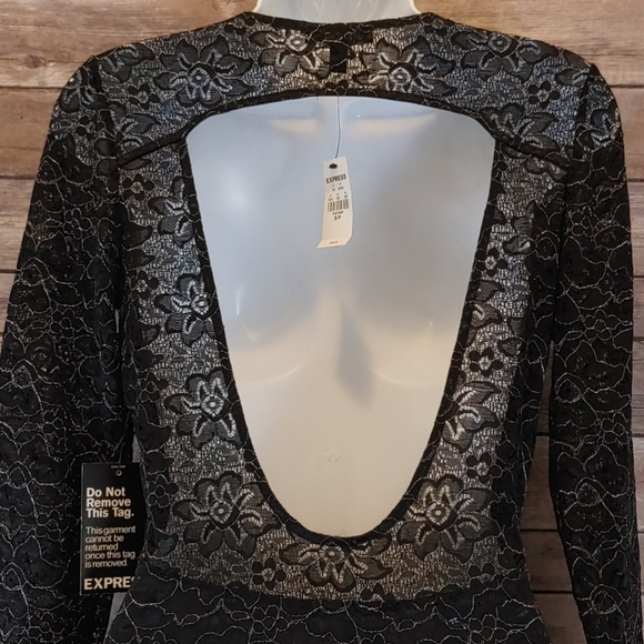 Express Open Back Dress Size Small - Picture 11 of 16